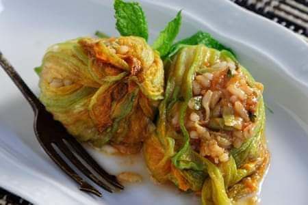 Stuffed Zucchini Blossoms