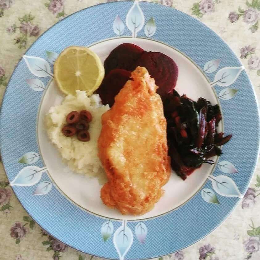 Fried Cod and Skordalia