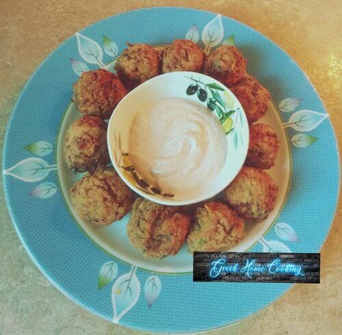 Savory Pumpkin Bites and a greek yogurt sauce
