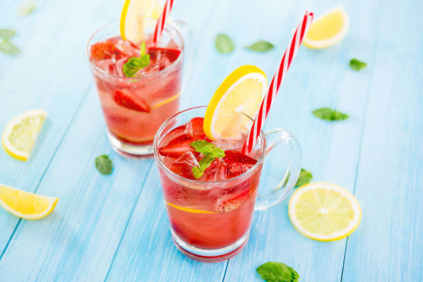 Masticha Cocktail with Strawberries