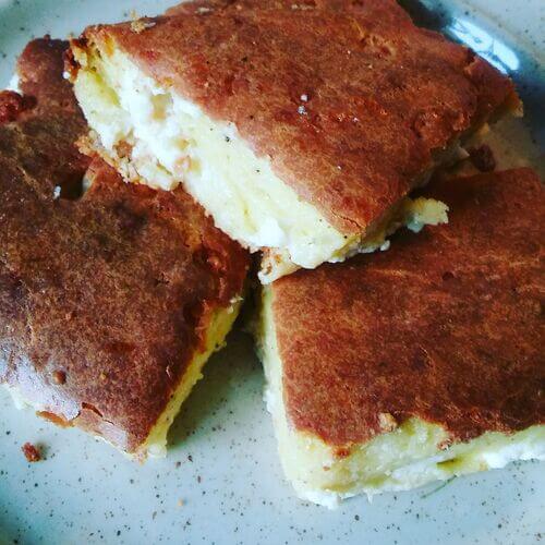 Lazy Cheese Pie